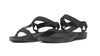 ARCHLINE Unisex Viva Orthotic Sandals Foot Pain Relief w Strap Shoes - Black - EUR 46 (Mens UK13/Ladies US15)