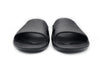 Archline Rebound Orthotic Slides Flip Flop Thongs Slip On Arch Support - Black - Euro 36