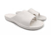 Archline Rebound Orthotic Slides Flip Flop Thongs Slip On Arch Support - White - Euro 39