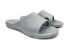 Archline Rebound Orthotic Slides Flip Flop Thongs Slip On Arch Support - Stone Grey - Euro 37