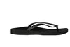 ARCHLINE Breeze Arch Support Orthotic Thongs Flip Flops Arch Support - Black - 38 EUR (Womens 7US/Mens 5US)