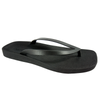 ARCHLINE Breeze Arch Support Orthotic Thongs Flip Flops Arch Support - Black - 39 EUR (Womens 8US/Mens 6US)