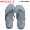 ARCHLINE Orthotic Flip Flops Thongs Arch Support Shoes Footwear - Grey