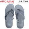 ARCHLINE Orthotic Flip Flops Thongs Arch Support Shoes Footwear - Grey - EUR 39