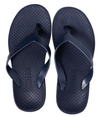 ARCHLINE Flip Flops Orthotic Thongs Arch Support Shoes Footwear - Navy - EUR 36