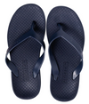 ARCHLINE Flip Flops Orthotic Thongs Arch Support Shoes Footwear - Navy - EUR 38