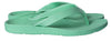 ARCHLINE Orthotic Thongs Arch Support Shoes Footwear Flip Flops - Dew Green