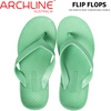 ARCHLINE Orthotic Thongs Arch Support Shoes Footwear Flip Flops - Dew Green - EUR 38