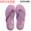 ARCHLINE Orthotic Flip Flops Thongs Arch Support Shoes Footwear - Lilac Purple