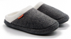 ARCHLINE Orthotic Slippers Slip On Arch Scuffs Orthopedic Moccasins - Grey Marle - EUR 35