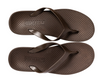 ARCHLINE Orthotic Thongs Arch Support Shoes Footwear Flip Flops Orthopedic - Brown/Brown - EUR 36