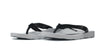 ARCHLINE Orthotic Thongs Arch Support Shoes Footwear Flip Flops Orthopedic - White/Black - EUR 37