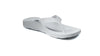 ARCHLINE Orthotic Thongs Arch Support Shoes Footwear Flip Flops Orthopedic - White/White - EUR 36