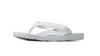 ARCHLINE Orthotic Thongs Arch Support Shoes Footwear Flip Flops Orthopedic - White/White - EUR 36