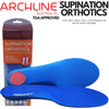 Archline Supination Orthotic Insoles - Full Length (Unisex) Plantar Fasciitis High Arch - Euro 43