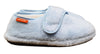 ARCHLINE Orthotic Plus Slippers Closed Scuffs Pain Relief Moccasins - Baby Blue - EU 40