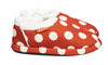 ARCHLINE Orthotic Slippers CLOSED Back Scuffs Moccasins Pain Relief - Red Polka Dots - EUR 38 (Womens US 7)