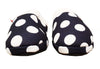 ARCHLINE Orthotic Slippers Slip On Arch Scuffs Pain Relief Moccasins - Polka Dots - EU 37