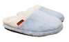 ARCHLINE Orthotic Slippers Slip On Arch Scuffs Pain Relief Moccasins - Baby Blue