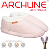 ARCHLINE Orthotic Slippers Closed Scuffs Pain Relief Moccasins - Pink - EUR 37