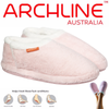 ARCHLINE Orthotic Slippers Closed Scuffs Pain Relief Moccasins - Pink - EUR 40