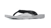 ARCHLINE Flip Flops Orthotic Thongs Arch Support Shoes Footwear - White/Black - EUR 35