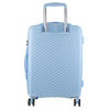 Pierre Cardin Inspired Milleni Cabin Luggage Bag Travel Carry On Suitcase 54cm (39L) - Blue