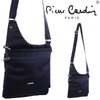 Pierre Cardin RFID Cross Body Bag Travel Anti-Theft Slash Proof Sling - Navy