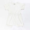 Ponchik Babies + Kids - Ribbed Cotton Romper - Daisy