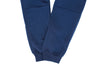 Mens Skinny Track Pants Joggers Trousers Gym Casual Sweat Cuffed Slim Trackies Fleece - Navy - S