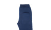 Mens Skinny Track Pants Joggers Trousers Gym Casual Sweat Cuffed Slim Trackies Fleece - Navy - XL