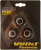 Volkl Super Perf Over Grip Overgrip Tennis Squash Badminton - 3 Pack - Black