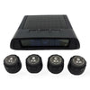 HRIDZ 1050 Solar Wireless TPMS Car Tire Tyre Pressure Monitor Monitoring System 4 Sensors