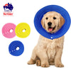 Pet Dog Cat Elizabethan Collar Adjustable Cone Mesh Recovery Multicolor