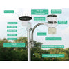 Devanti Weather Station Ultrasonic Anemometer Outdoor WiFi Rain Gauge Solar