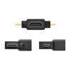 UGREEN Micro HDMI + Mini HDMI Male to HDMI Female Adapter (20144)