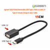 UGREEN USB Type-C Male to USB 2.0 Type A Female Charge & Sync Cable (30175)