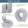 Multi Functional Twist Memory Foam Travel Pillow