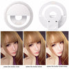 Clip on Selfie LED Flash Fill Light Camera Portable Rechargeable Ring