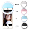 Clip on Selfie LED Flash Fill Light Camera Portable Rechargeable Ring