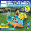 Bestway 2.8m x 87cm Inflatable Sea Life Water Fun Park Pool With Slide 273L