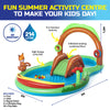 Bestway 3m x 1.3m Inflatable Friendly Woods Water Fun Park Pool & Slide 214L