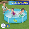 Bestway 1.52m x 38cm Kids Above Ground Pool Quality Construction 580 Litre