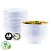 Home Master 48PCE Melamine Laksa Bowls Durable Chip Scratch Resistant 17.5cm