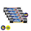 Xtra Kleen 240PCE 140L Garbage Bin Liners XL Tear & Leak Proof 100 x 140cm